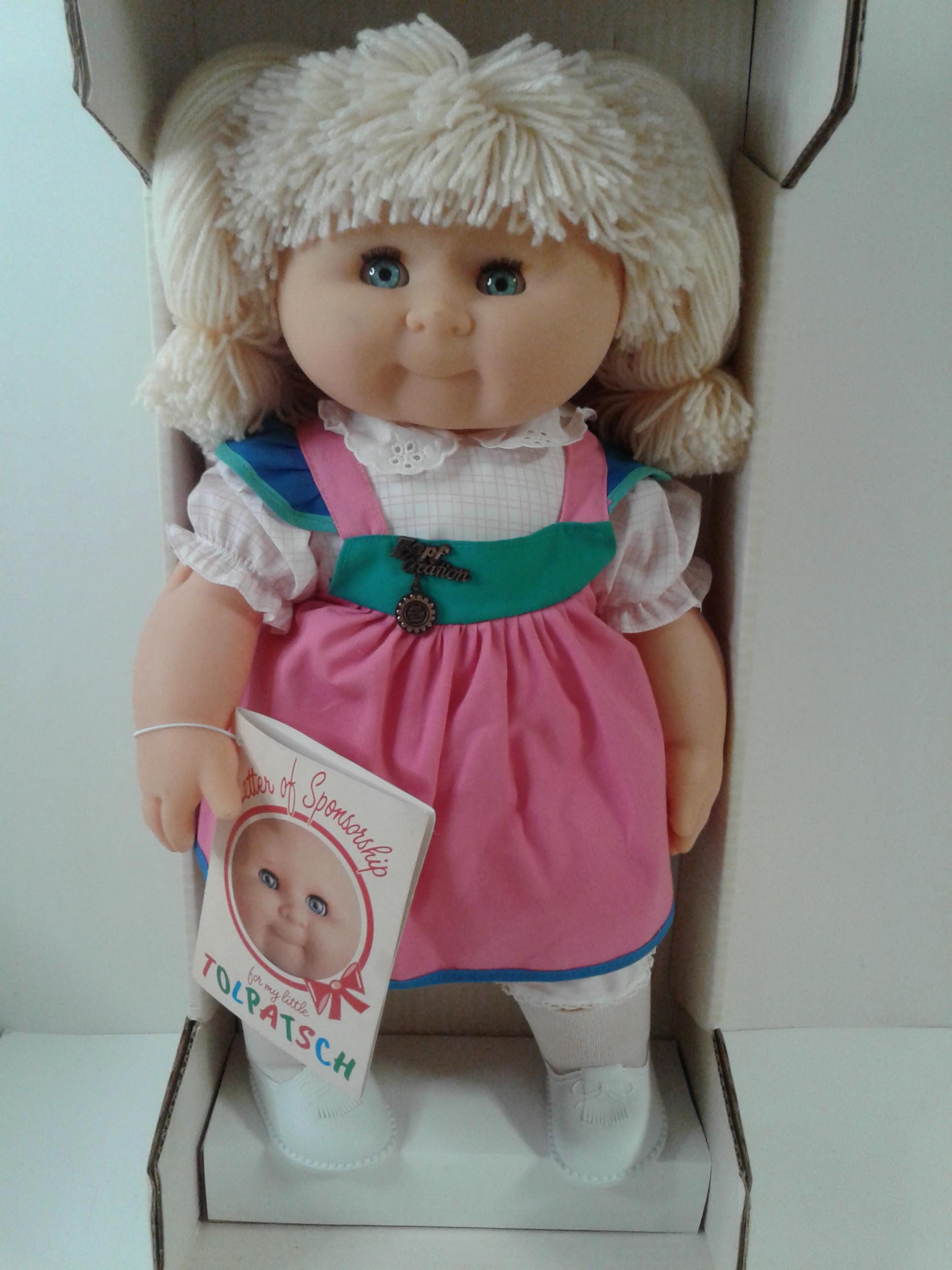 Vintage Zapf Creations Girl Baby Doll 18