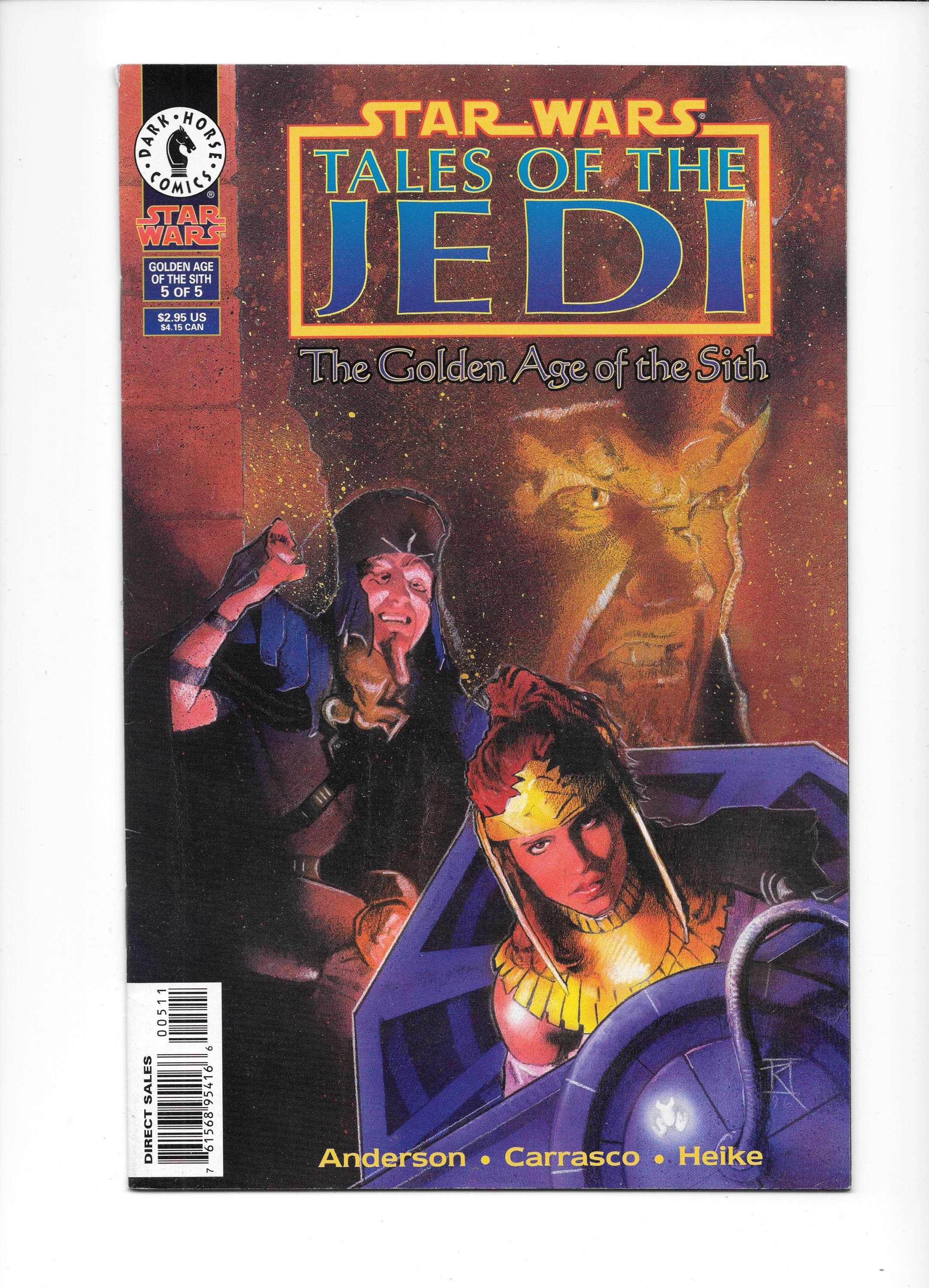 Star Wars the Golden Age of the Sith 3-5 1997 Dark Horse Comics choice -  Etsy