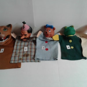 You Choose! Vintage Hand Puppets