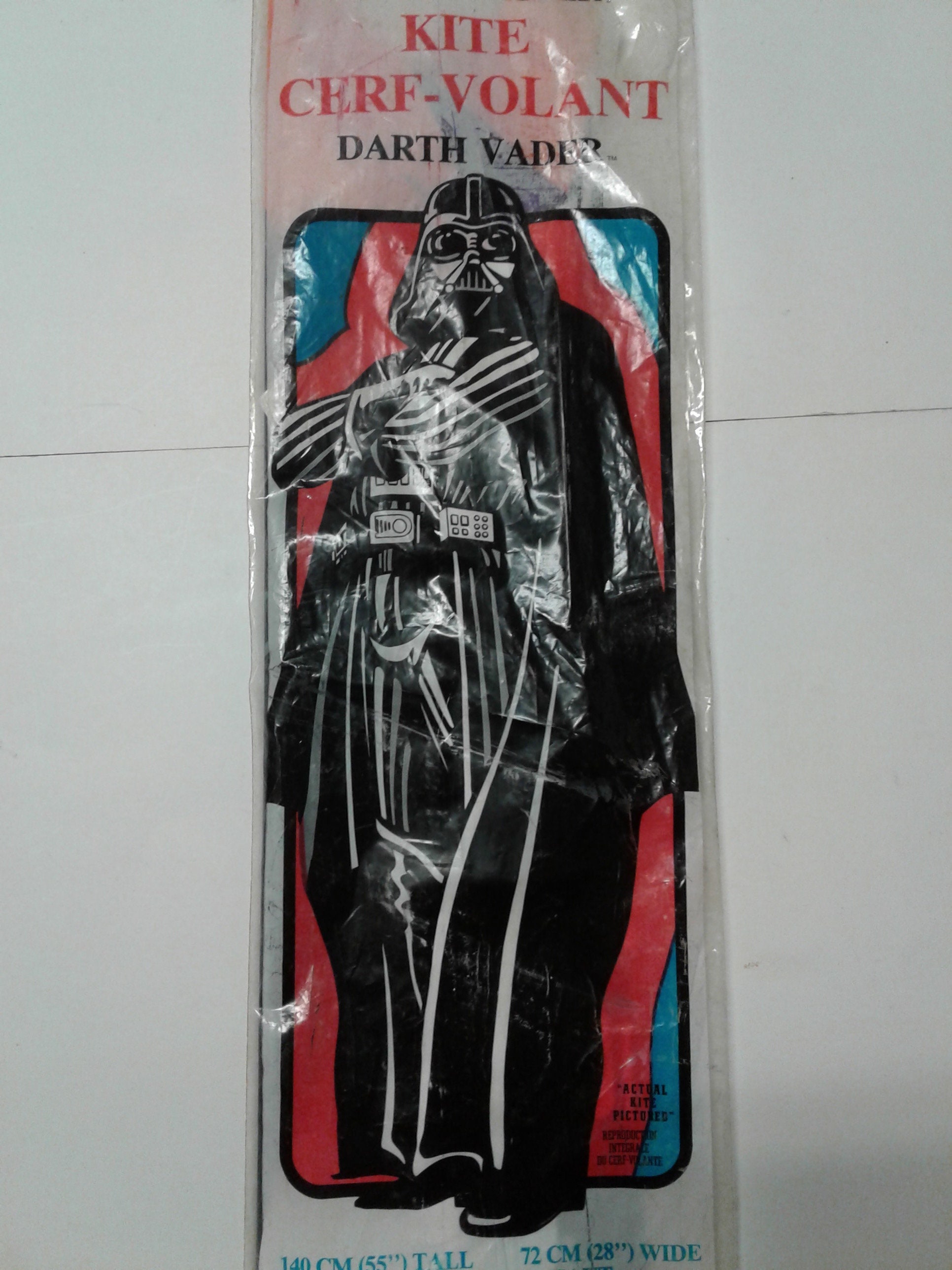 Star Wars 55 Inch Darth Vader Kite - Vintage Spectra Star Star Wars 55 Inch Darth Vader Kite - Vintage Spectra Star