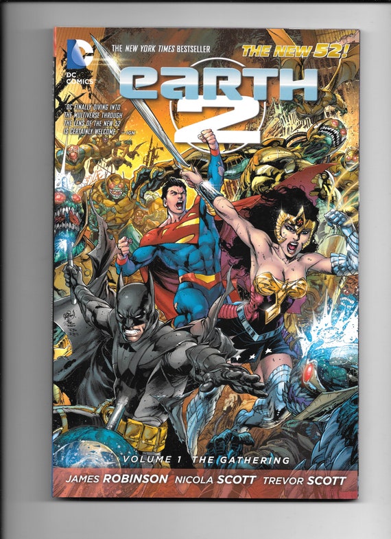Tierra 2 Nuevo 52 1 NM 3 Imprimir TPB DC Comics - Etsy España