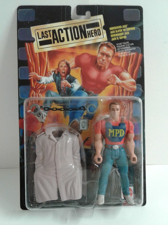 TOY 未開封 1993 ラストアクションヒーロー フィギュア ３体セット マテル ラストアクションヒーロー ヒートパッキン・ジャック