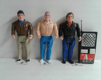 Du väljer! Vintage A-Team Mad Murdock ELLER Hannibal actionfigur Galoob 1983
