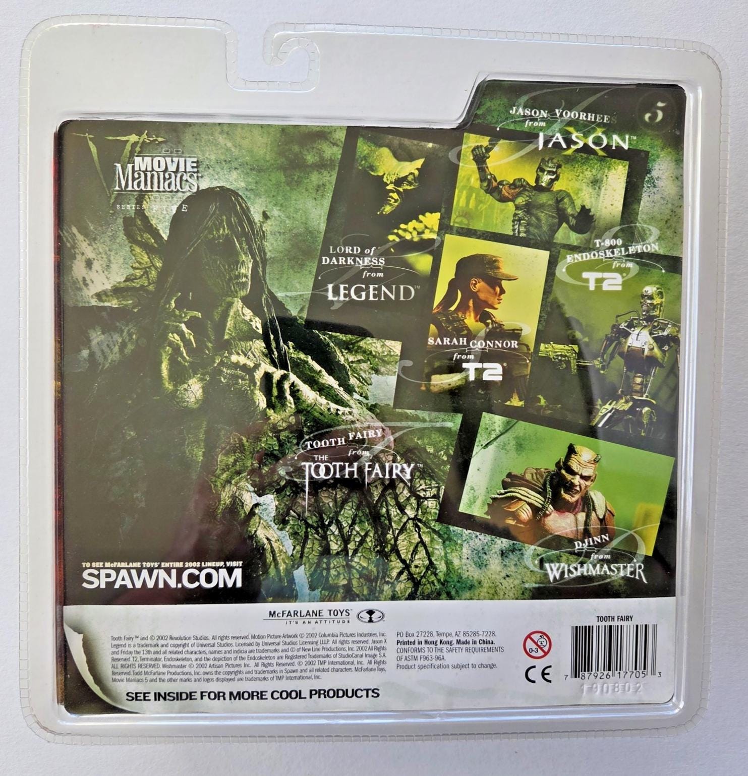 Spawn Movie Maniacs the TOOTH FAIRY Action Figure Mcfarlane Toys