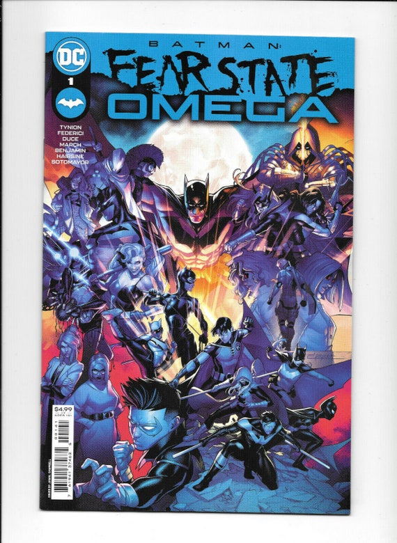 Batman Fear State Omega 1W 2022 NM Walmart Variant DC Comics | Etsy México