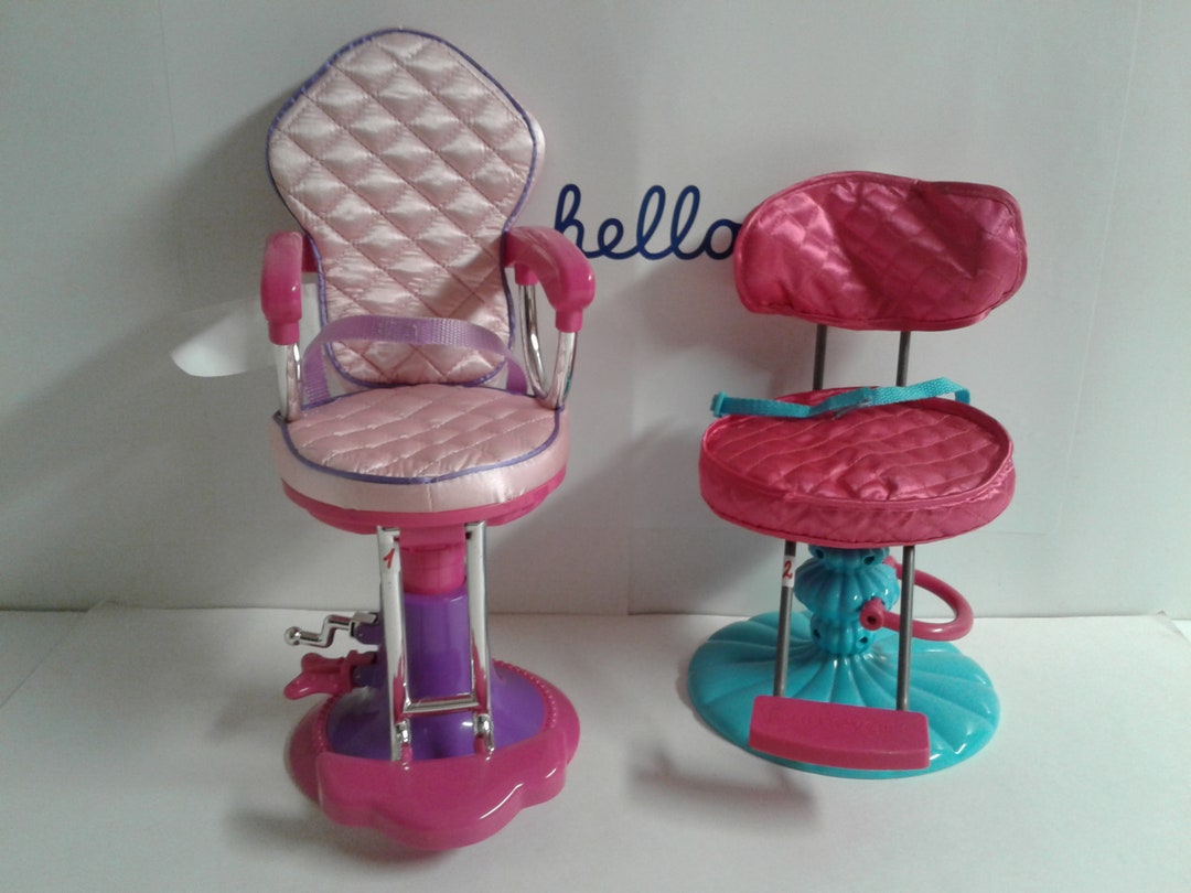 You Choose Adjustable 18 Inch Dolls Beauty Salon Chair Etsy