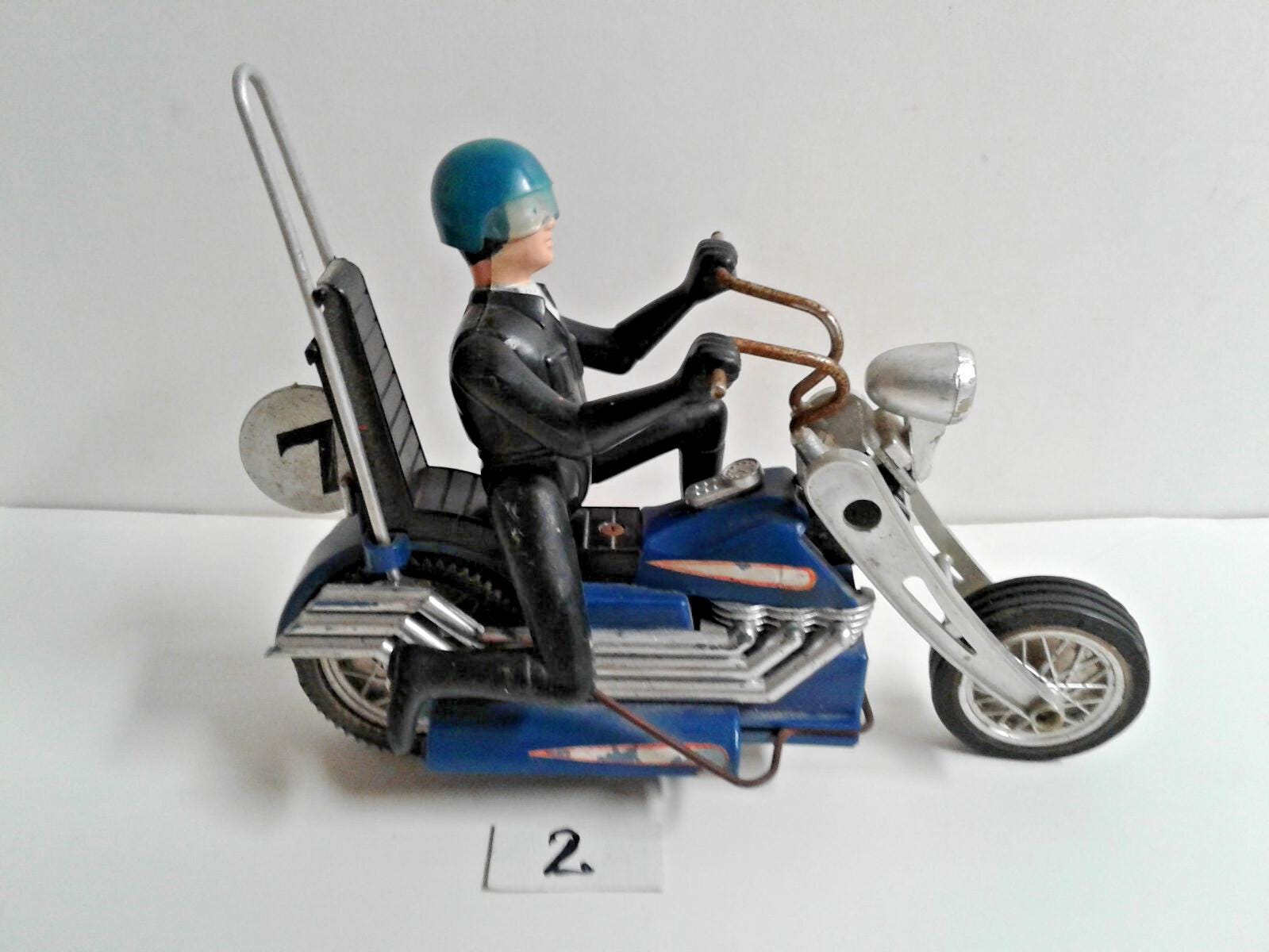 Vintage Hasbro 1971 Scream 'N Demons Daredevil Motorcycle Toy With