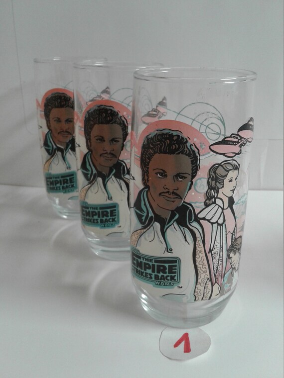 4 VANDOR Star Wars Bar Ware Drinking Glass Cups Set 16oz Darth
