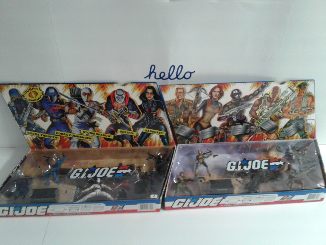 You Choose! G.I Joe 25th Anniversary 5-pack Box Set Action You Choose! G.I Joe 25th Anniversary 5-pack Box Set Action