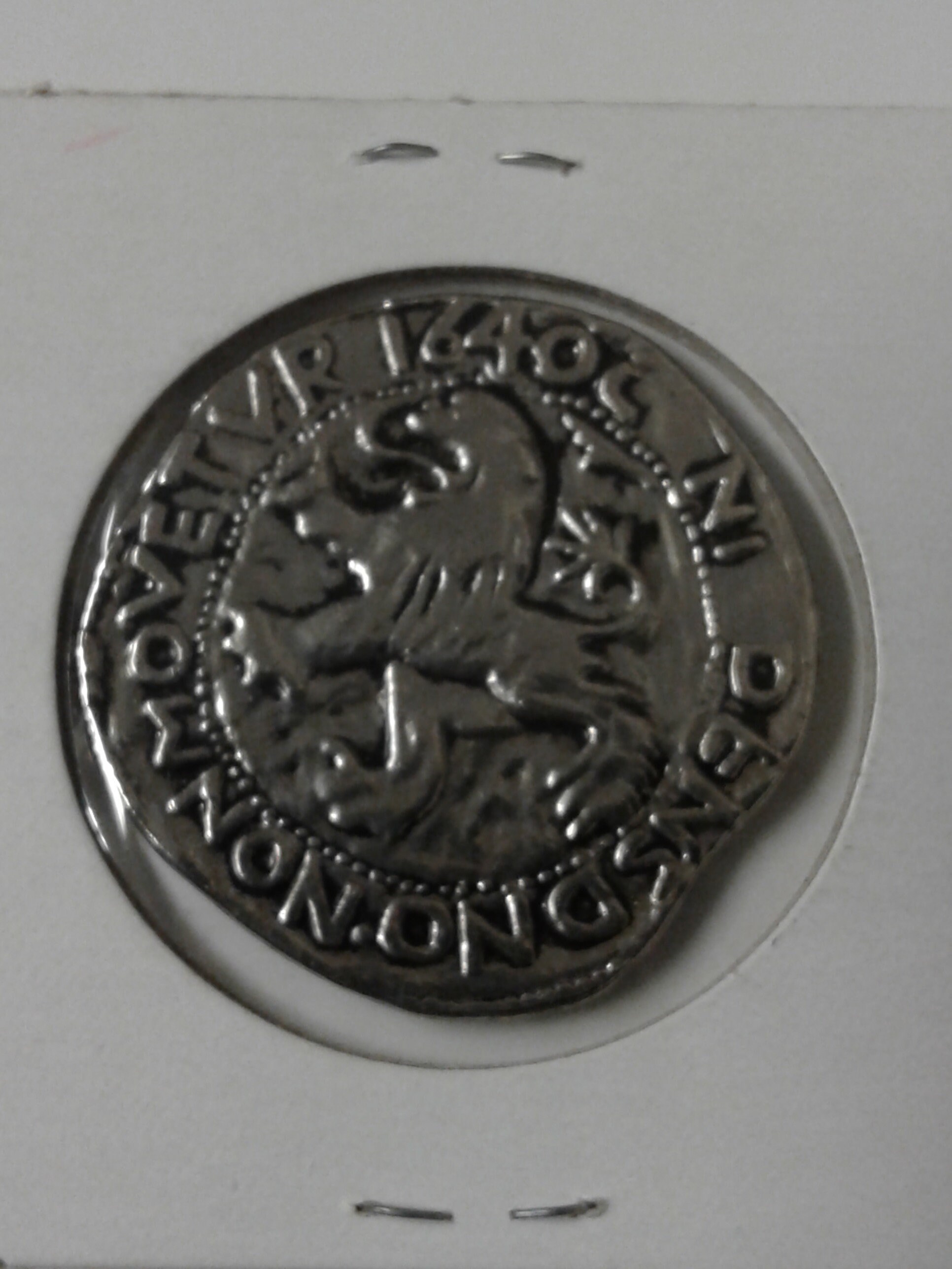 1640 Netherlands Silver Lion Daalder, Replica Coin - Etsy