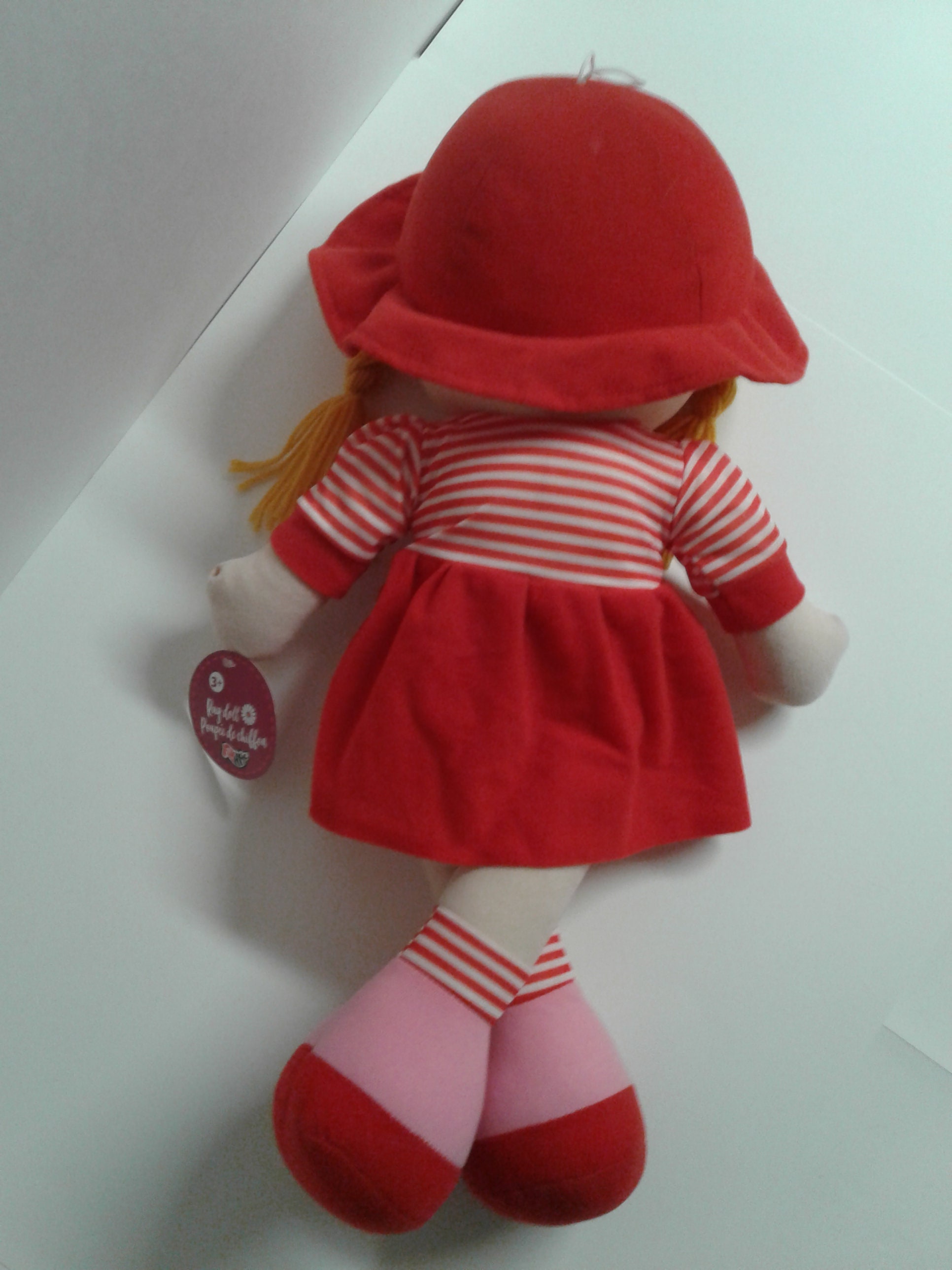 Rag Doll with Gift Box 11x2x5 Ragdoll avec chapeau, sac, chaussures et plus décoration Jouets de poupée en peluche mignonne bleu - Maison