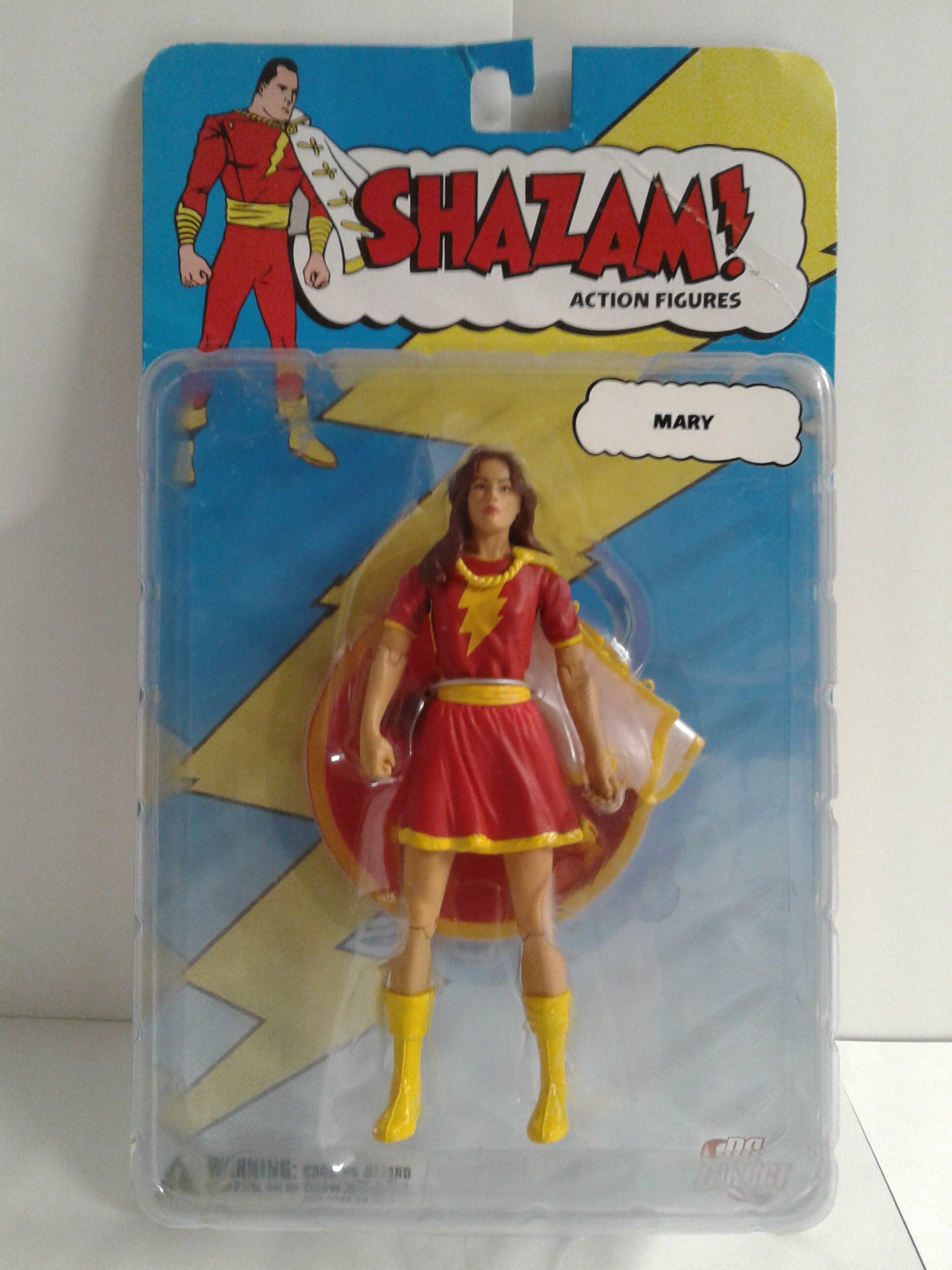 Shazam Mary (Red Variant) Action Figure DC Direct Toys Shazam Mary (Red Variant) Action Figure DC Direct Toys
