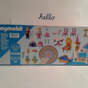 PLAYMOBIL Castillo de Princesas 70448 Set de juego imagen 3