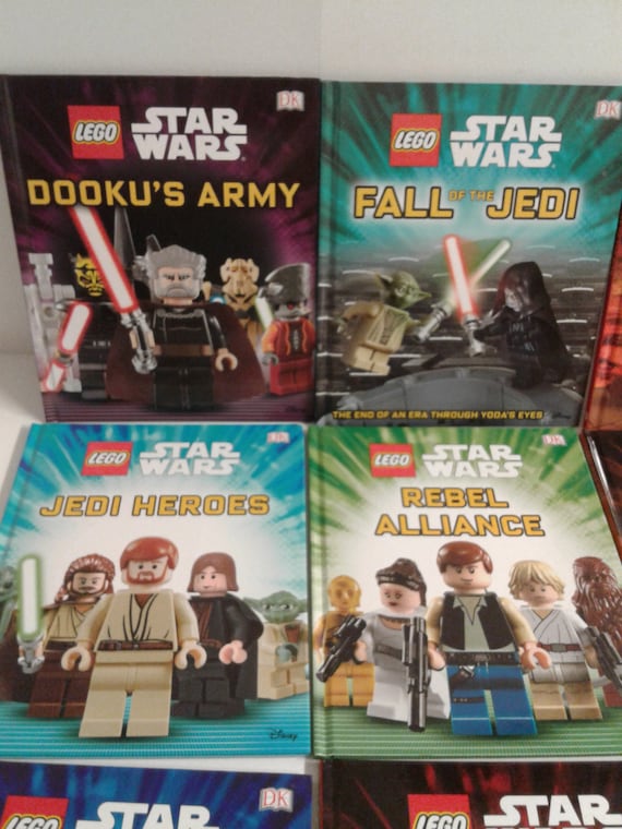 LEGO Star Wars Set of 9 Hardcover DK Books Disney Etsy UK