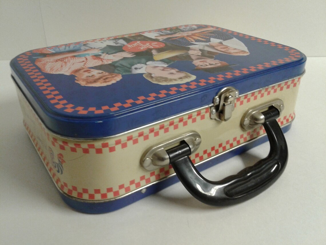 I Love Lucy Large Tin Tote What's Lucy Cooking Etsy