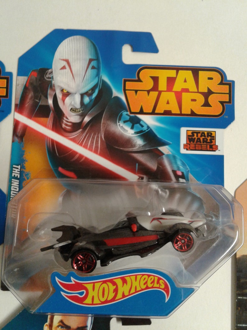 Lot of 5 Mattel 2014 NIP Disney\u2019s STAR WARS Hot-Wheels Cars 1:64 Scale