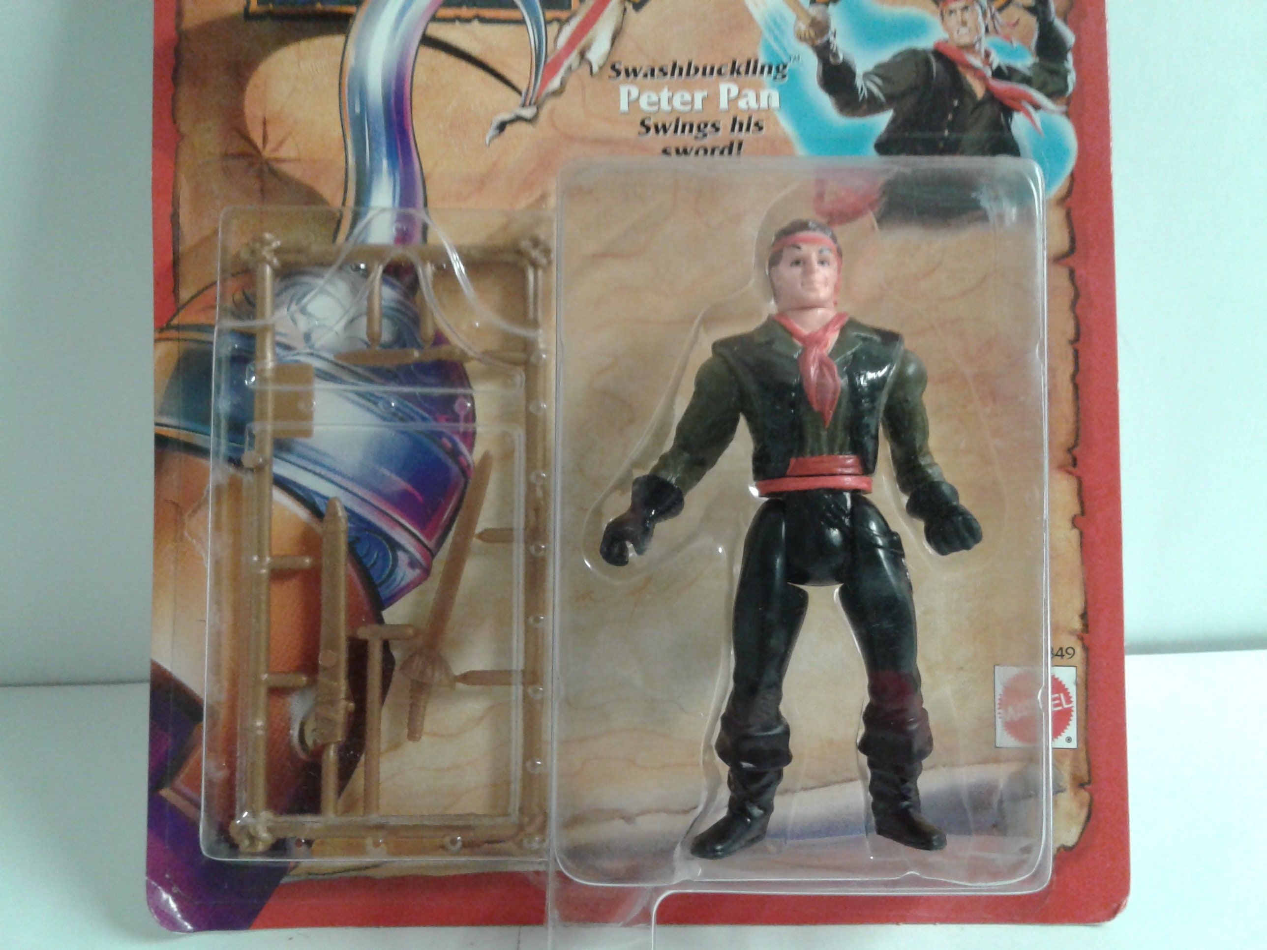 Hook Swashbuckling - PETER PAN - Action Figure Mattel 1991 - Etsy