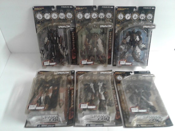 Complete Set of 6 SPAWN Giant Robot Series 18 Interlink 6 - Etsy