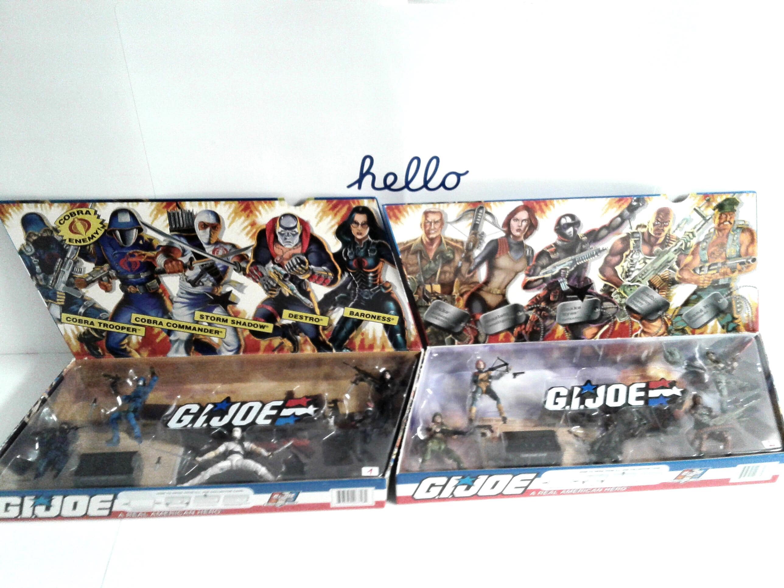 You Choose! G.I Joe 25th Anniversary 5-pack Box Set Action Figures