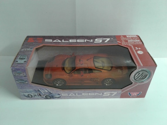 MOTOR MAX NO. 73117 Saleen S7 Orange/copper Diecast/metal 1:18
