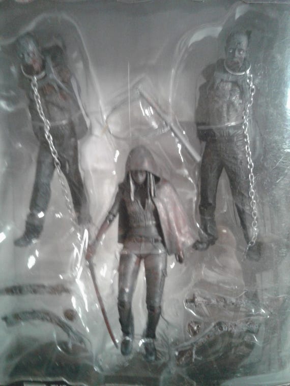 Mcfarlane Toys AMC the Walking Dead Bloody 3 Pack Michonne With