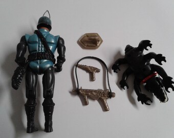Figurines Sectaurs Warriors Of Symbion - Coleco - Zak & Bitaur (sans Boîte)