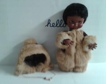 Vintage 1963 JOLLY TOYS Eskimo 15
