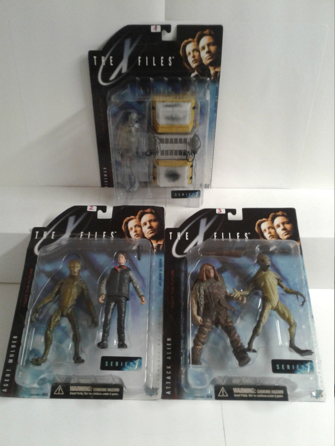You Choose the X FILES Action Figures Series 1 Sealed Etsy