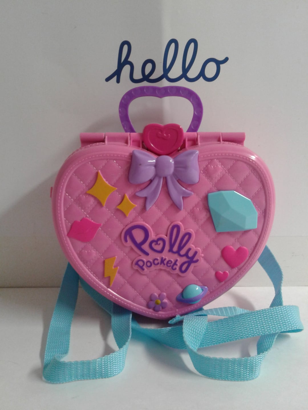 Polly Pocket Heart Shaped Purse Playset Etsy