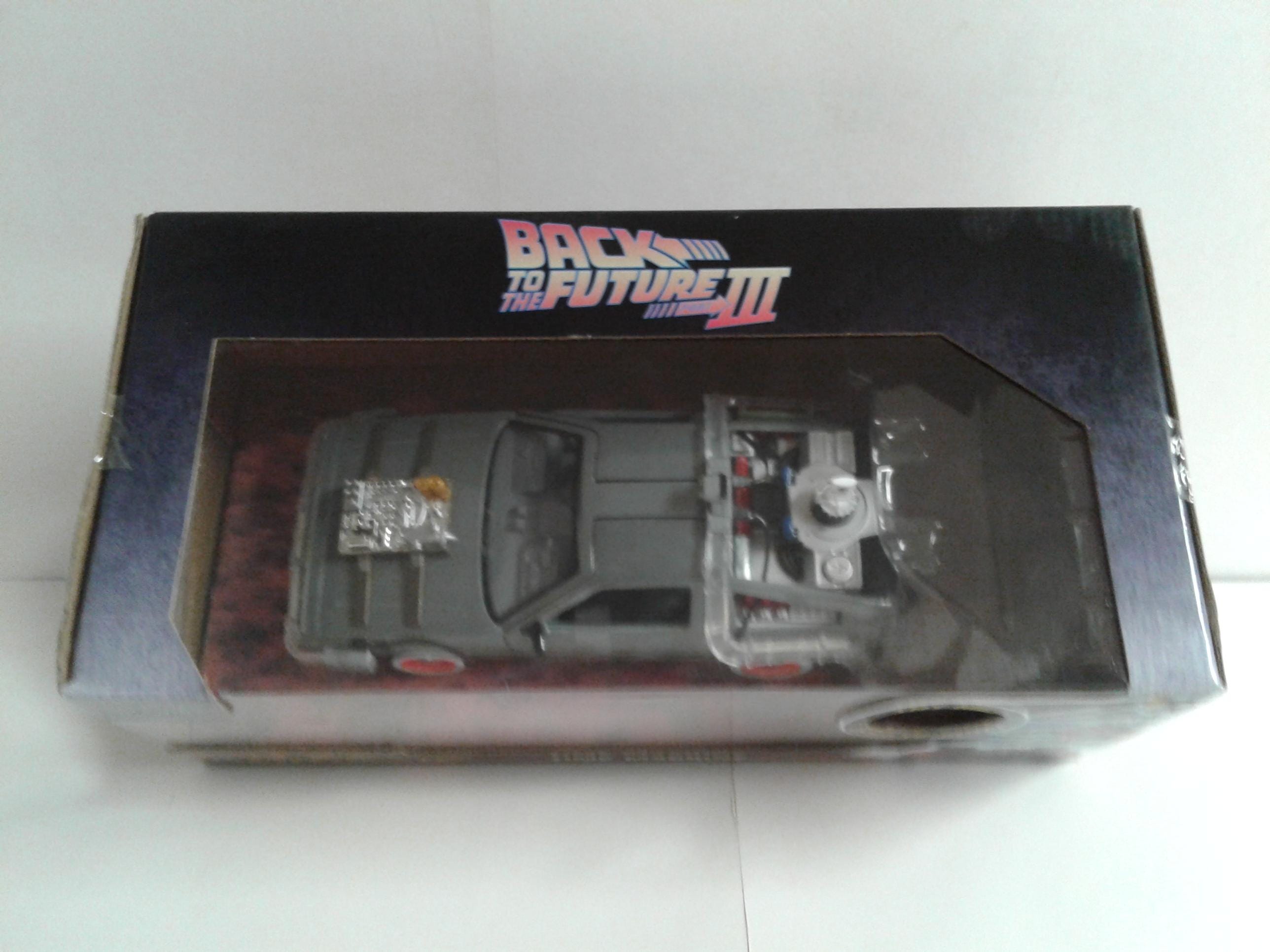 thumbnail image 2 of Jada Toys 1:24 Diecast 'Back To The Future Part III' Time Machine – With Lights (Hollywood Rides Series) 2 of 4