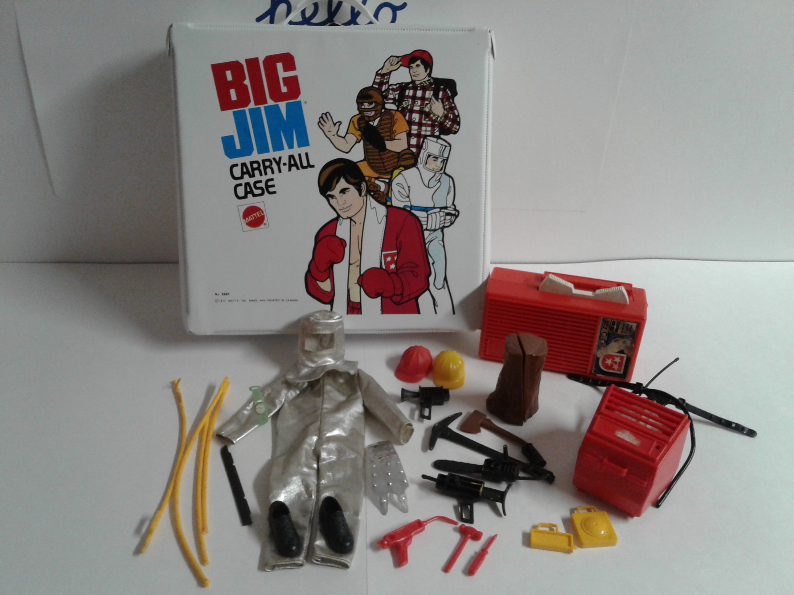 Big jim MATTEL Vektor + ACCESSOIRES DIVERS - Jeux & Jouets