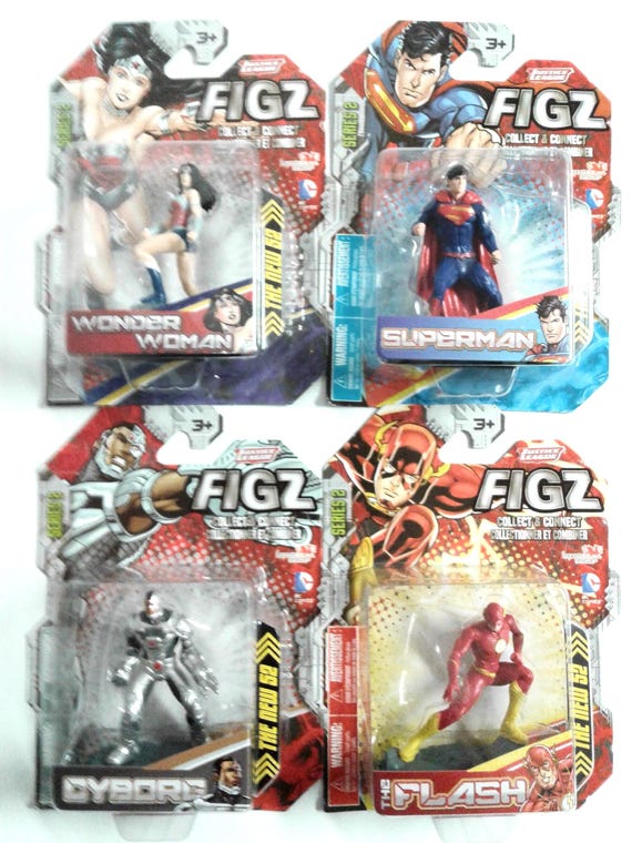 Ustice League FIGZ Series 2 the New 52 DC Comics Action Figures