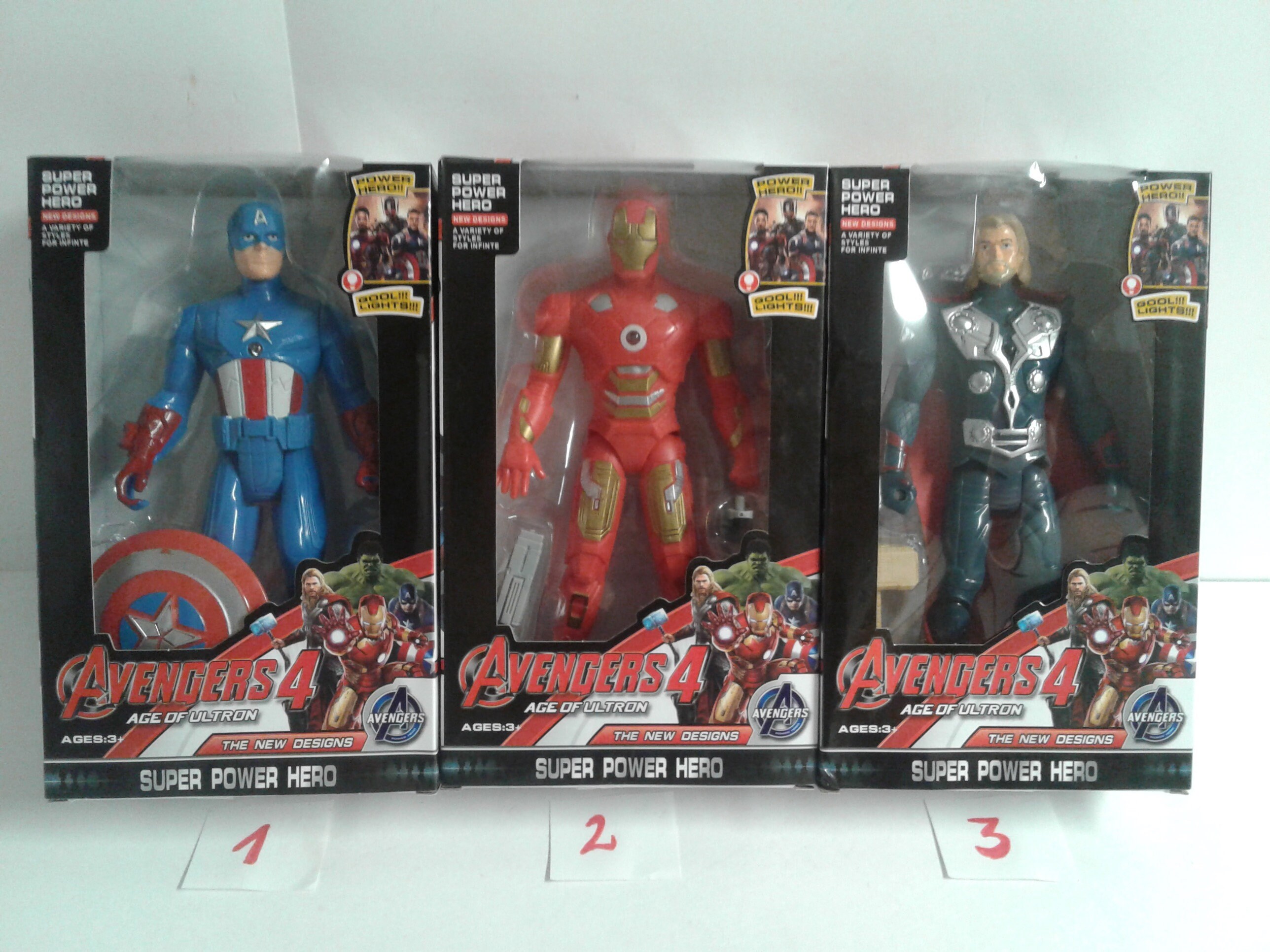 You Choose! Avengers 4 Age of Ultron the New Designs Action Figure - Etsy, image size:2576x1932