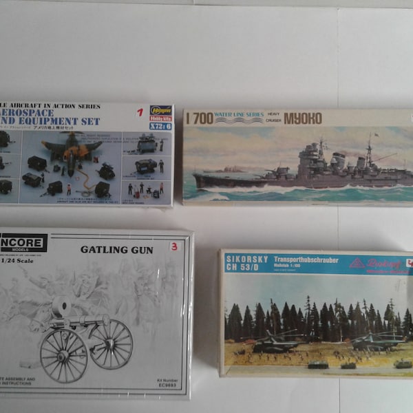 Plastic Model Kit Etsy