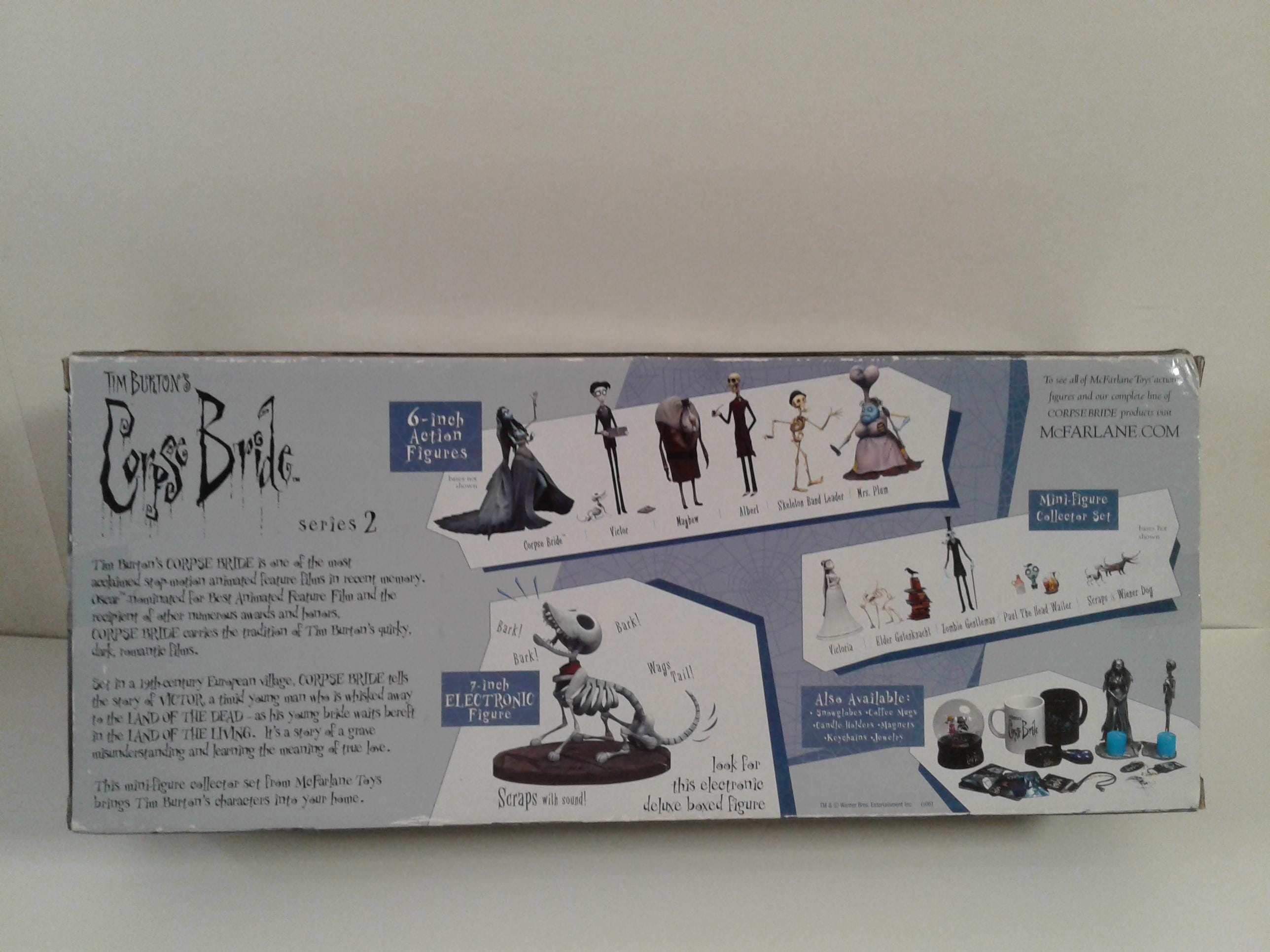Tim Burton's Corpse Bride Mini-figure Collector Set Series 2
