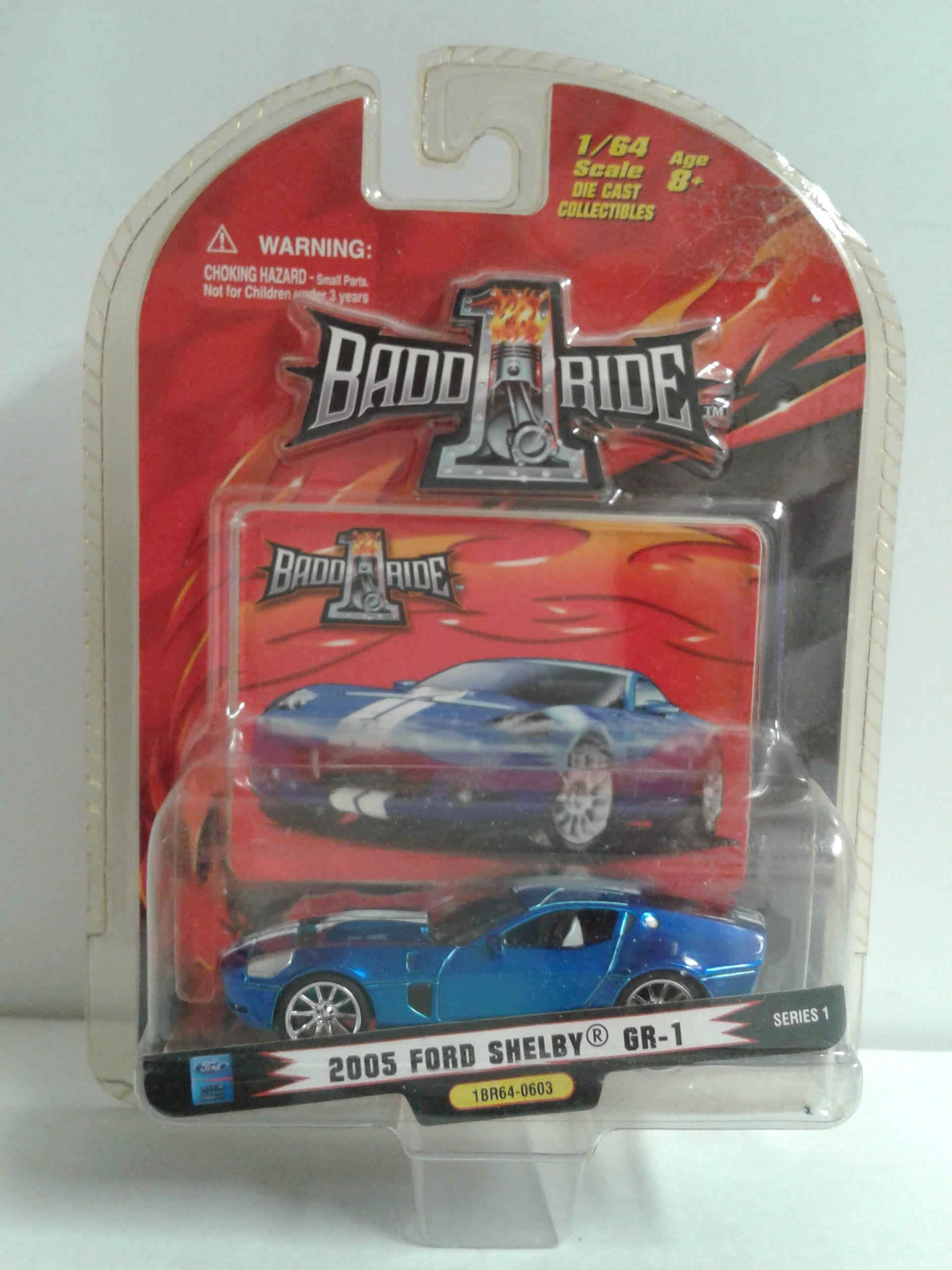 Miniature 1:64 1 BADD RIDE - Ford Mustang GT NASCAR N°16 De 2005