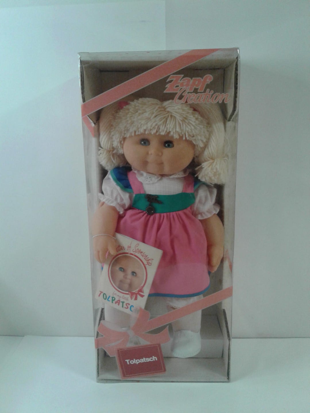 Vintage Zapf Creations Girl Baby Doll 18