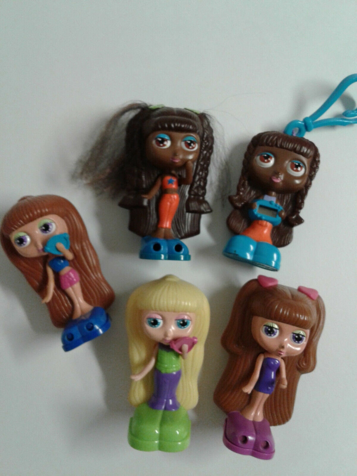 Lot Of 5 Interactive DIVA STARZ Dolls 