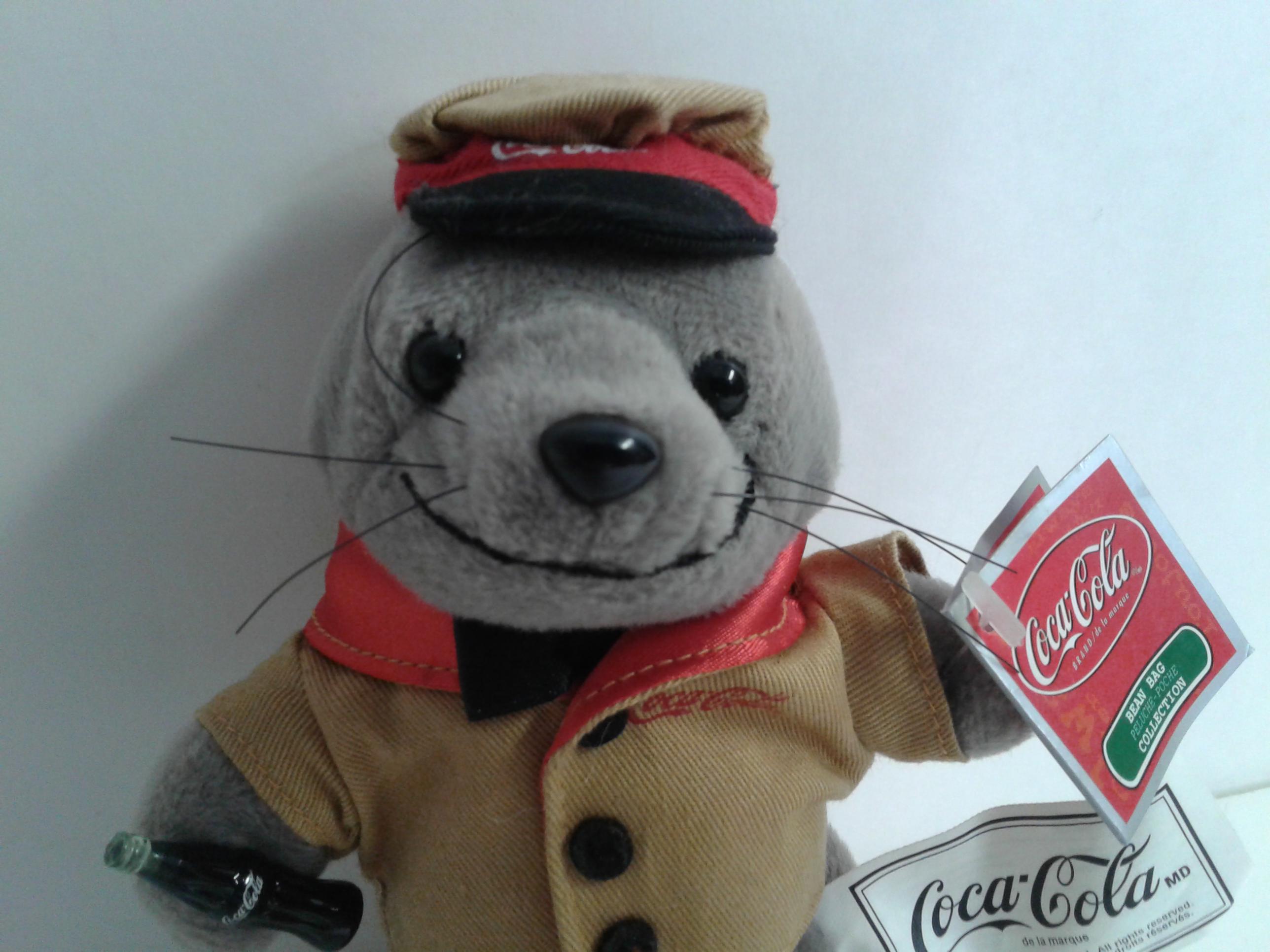 コカ・コーラ ビーンバッグプラッシュ ぬいぐるみ 6体まとめ売り ヴィンテージ コカ・コーラ ビーンバッグコレクション ベビーシール 8