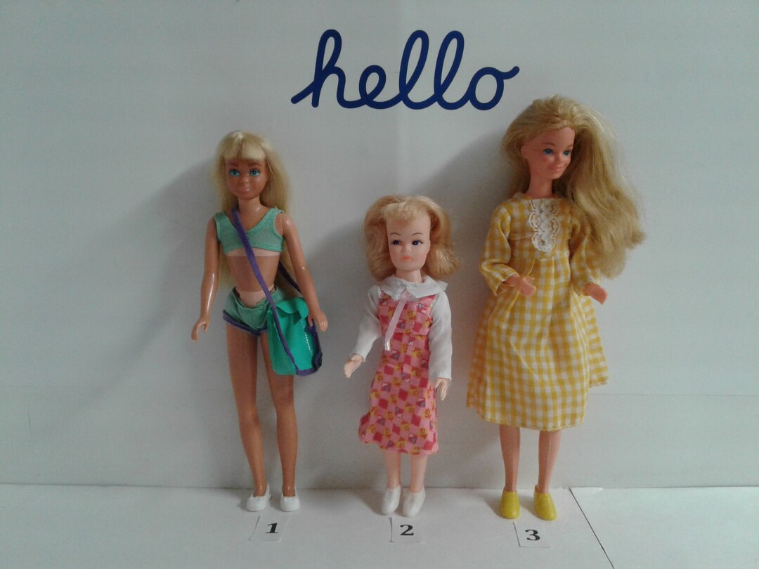 BARBIE SKIPPER MATTEL Vestiti Outfit Vintage 80' EUR 22,90 - FR