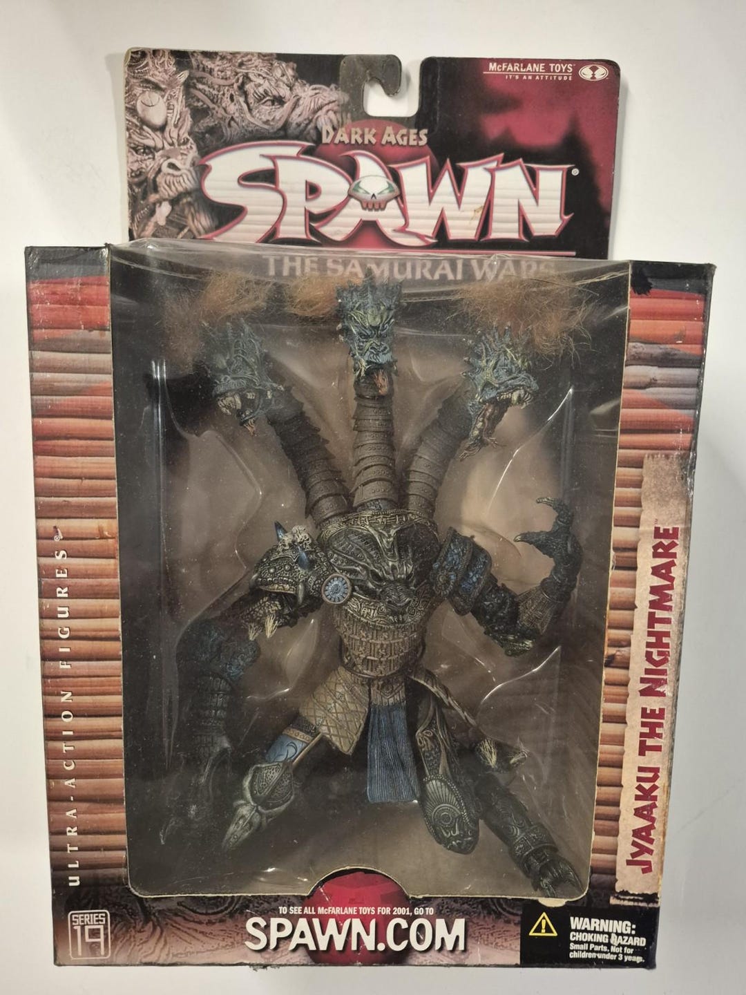 アーマニャック・シャボー ダックフィギュア Spawn Samurai Wars Jyaaku the Nightmare Action Figure Mcfarlane