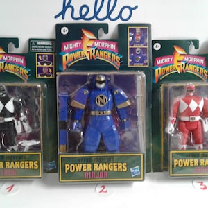You Choose! Mighty Morphin POWER RANGERS Action Figures