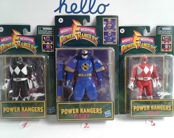 Du hast die Wahl! Mächtige Morphin POWER RANGERS Actionfiguren