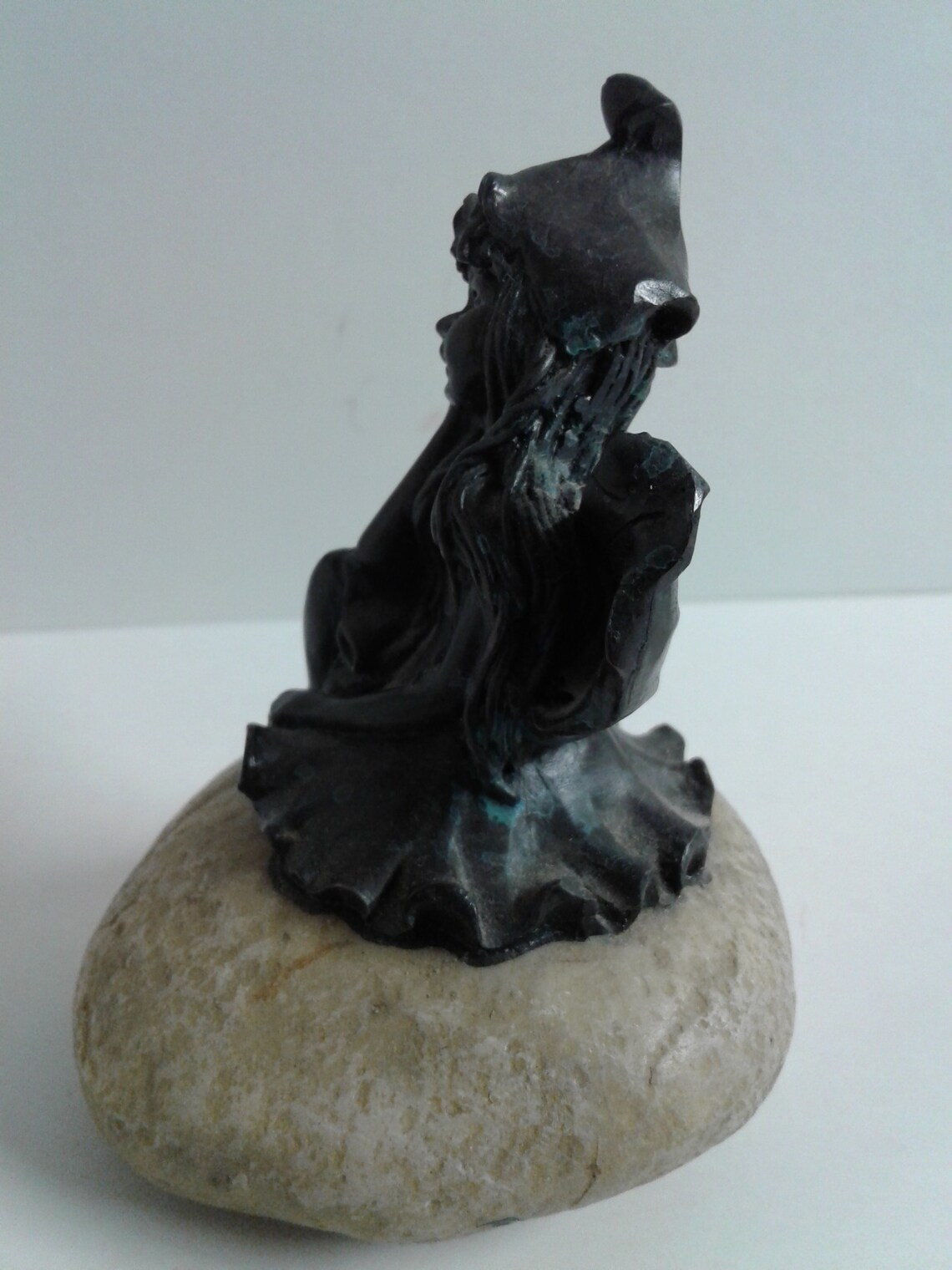 Mini Fairy Tail Figurine Small Statue on Stone Etsy