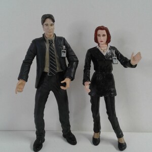 THE Ｘファイル フィギュア　4点セット THE Xファイル フィギュア 4点セット THE Xファイル フィギュア 4点