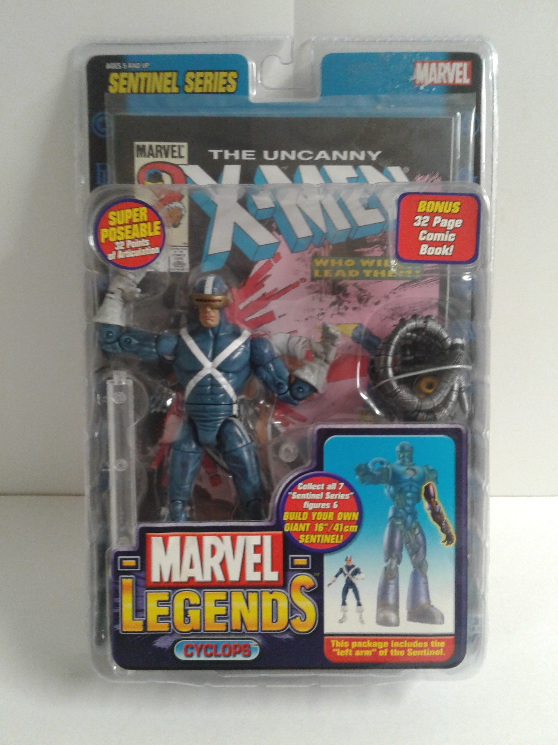 Figura De Acción Marvel Comics Eaa-067 X-men Cyclops Egg Att | Envío Gratis