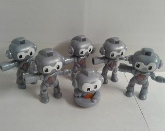 Lot Of Discovery Channel Mindblown Robot Figures McDonald's Happy Meal  Toys