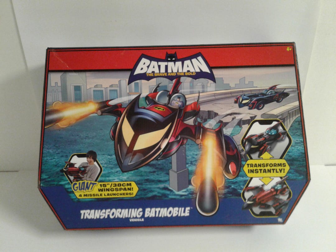 Mattel BATMAN Brave and the Bold Transforming Batmobile No.n5749 - Etsy