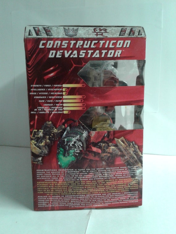 Transformers Rotf Constructicon Devastator Parts 2
