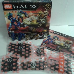 Mega Construx HALO Warthog Run Set With 6 Figures Open Box - Etsy